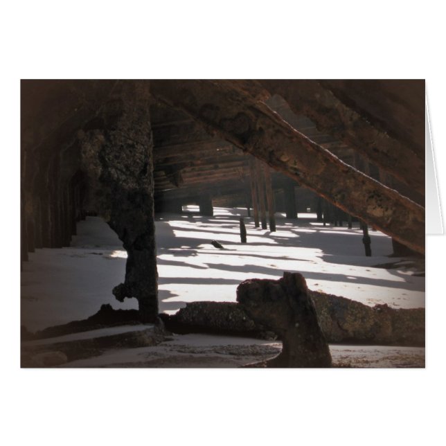 Olyckan i Maheno Hälsningskort (Framsidan Horizontal)