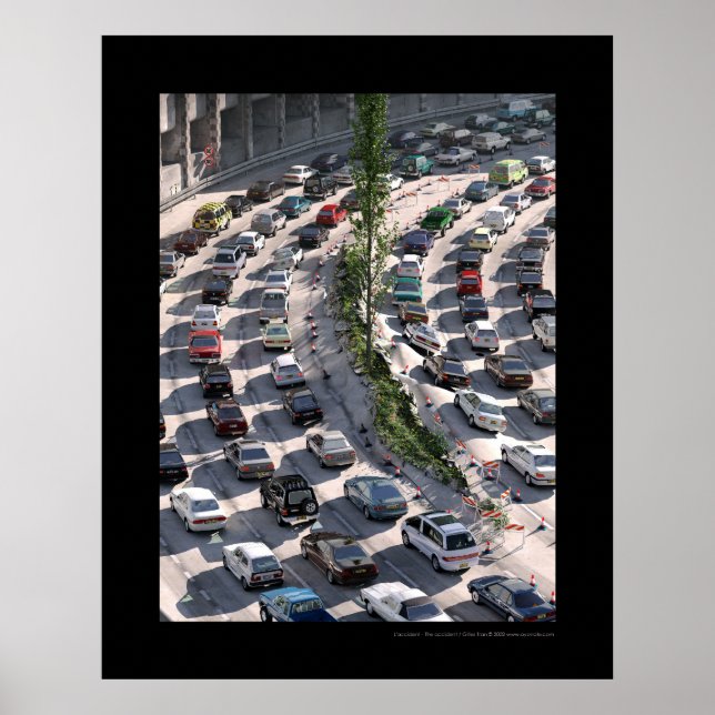 Olyckan - L'olycksfallet Poster (Framsidan)