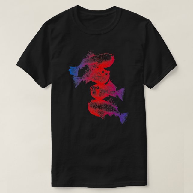 Olycklig fisk t shirt (Design framsida)