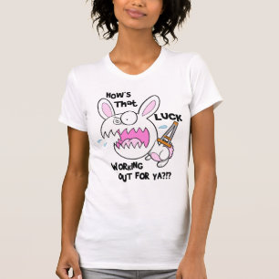 Olycklig kaninT-tröja T-shirt