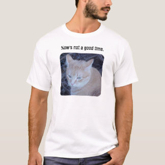 Olycklig katt tee shirt