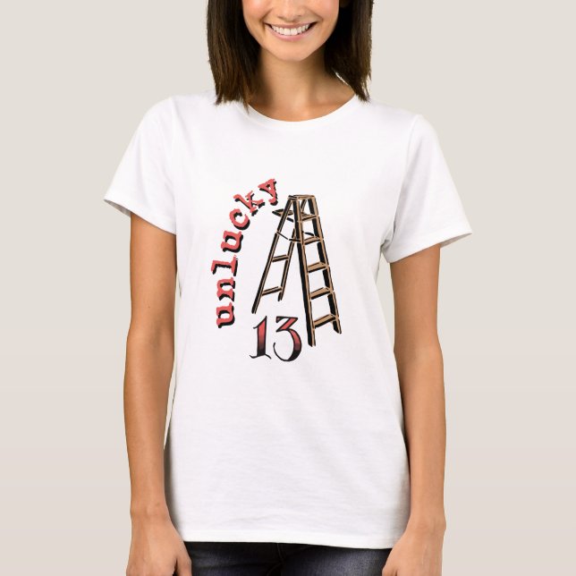 Olyckliga 13 tee (Framsida)