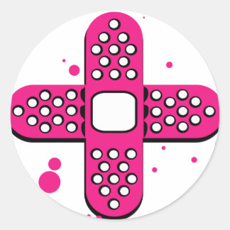 Olycksbenägenhet | Börsstöd | Version 2 Runt Klistermärke