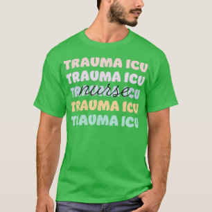 olycksdrabbade sjuksköterska t shirt
