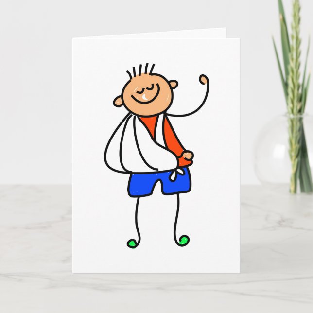 Olycksfall Kid Kort (Framsida)