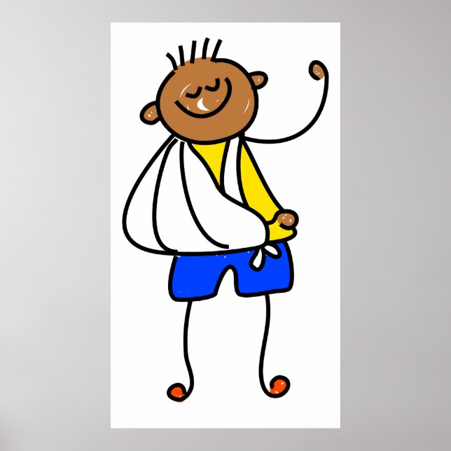 Olycksfall Kid Poster (Framsidan)