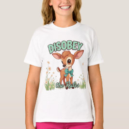Olydig Regler Edgy designtröja T Shirt