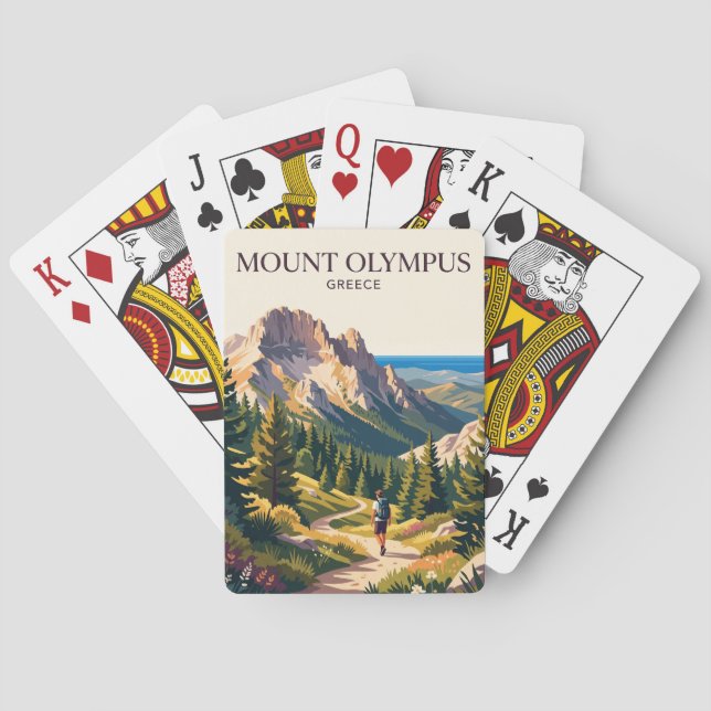 Olympen Grekland Casinokort (Baksidan)