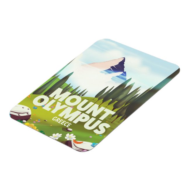Olympen Grekland Magnet (Vänstra Sidan)