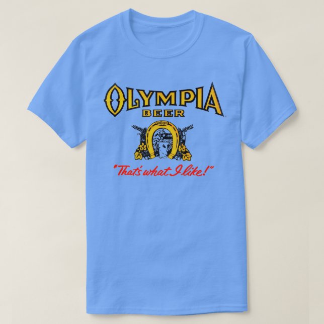 Olympia Beer T Shirt (Design framsida)