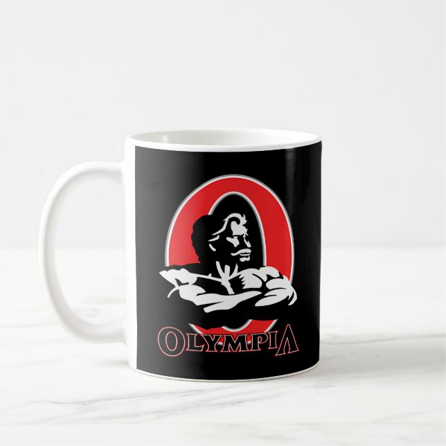 Olympia Bodybuilding Fitness Gym Kaffemugg (Vänster)