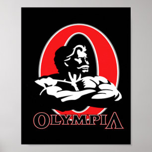 Olympia Bodybuilding Fitness Gym Poster