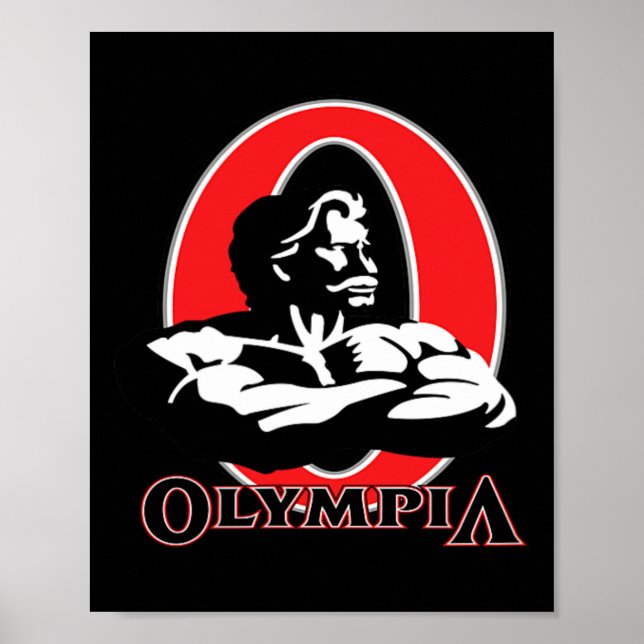 Olympia Bodybuilding Fitness Gym Poster (Framsidan)