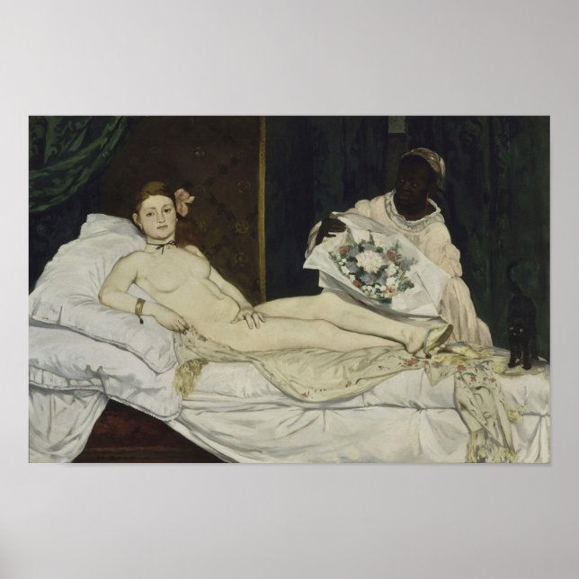 Olympia by Manet - Poster (Framsidan)