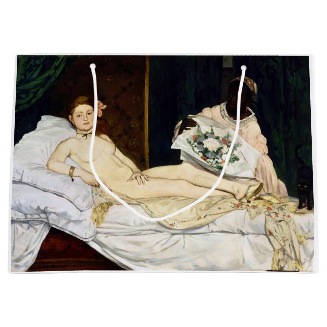 Olympia, Edouard Manet, 1863 (Framsidan)