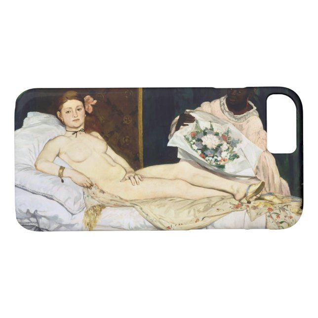 Olympia, Edouard Manet, 1863 Case-Mate iPhone Skal (Baksida (horisontal))