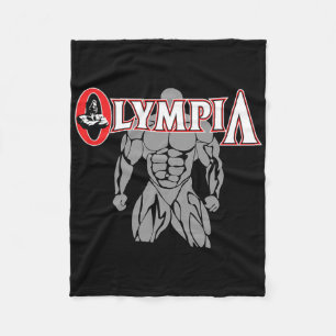 Olympia För manar Women Fitness Bodybuilding 1 Fleecefilt