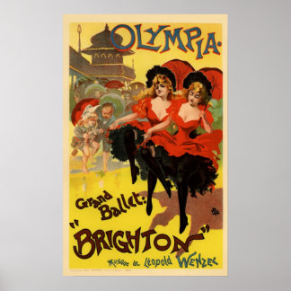 Olympia Grand Ballet Brighton Poster
