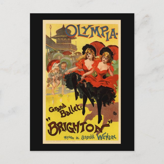 Olympia Grand Ballet Brighton Vykort (Framsida)