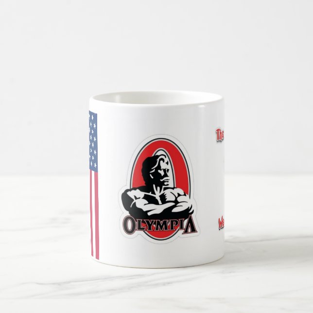 Olympia mugg med USA flagga 🇺 🇸 (Center)