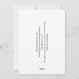 Olympia Reflection Mosaic Julkort