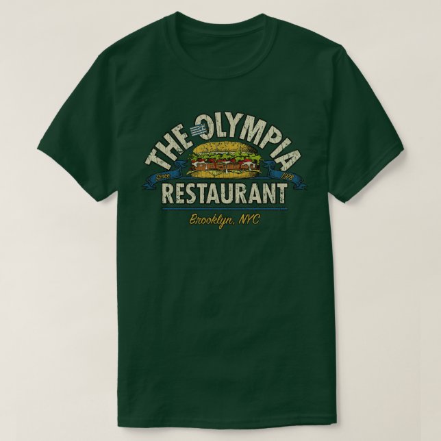 Olympia Restaurant 1978 T Shirt (Design framsida)