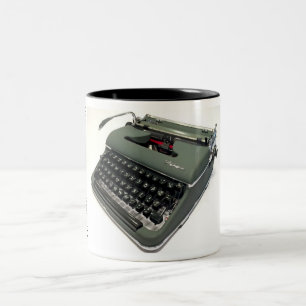 Olympia SM3 skrivmaskin Två-Tonad Mugg