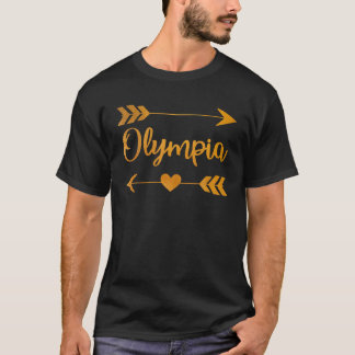 OLYMPIA WA WASHINGTON Funny City Home Roots USA Wo T Shirt