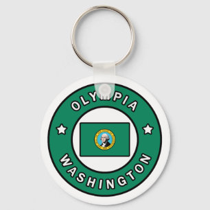 Olympia Washington Nyckelring