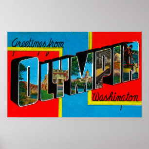Olympia, Washington - Stora Brev Scenes Poster
