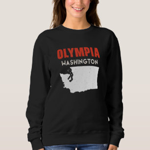 Olympia Washington USA delstat Amerika Resa Washin T Shirt