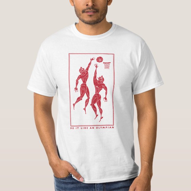 Olympian Basketball T-Shirt (Framsida)