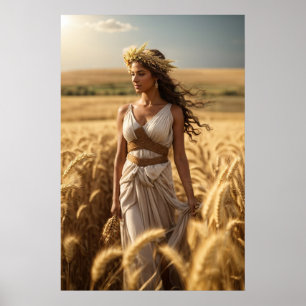 Olympianerna: Demeter, Harvästs gudinna Poster