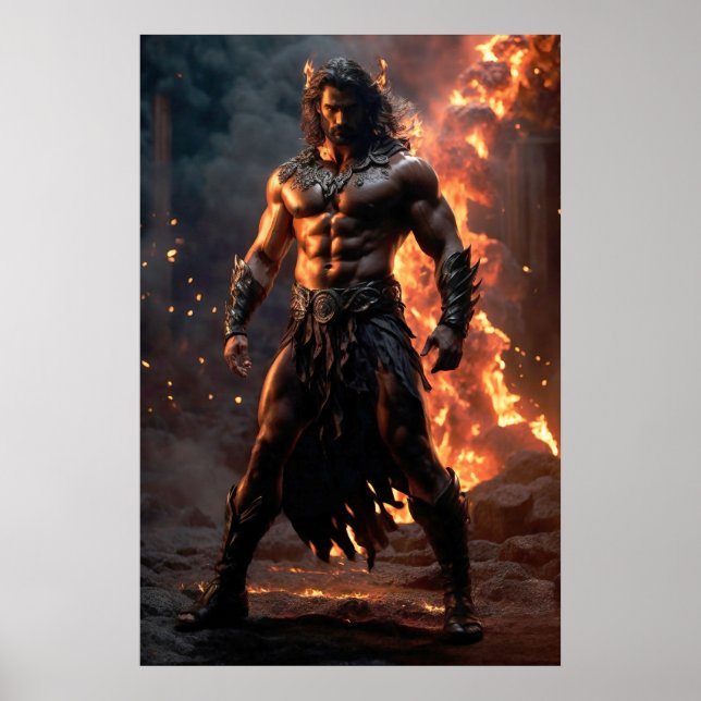 Olympianerna: Hades, undervärldens gud Poster (Framsidan)