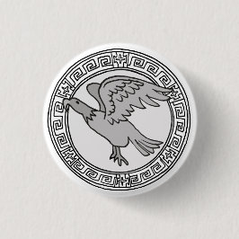 Olympianerna! Symbolmärke för Zeus/Jupiter Knapp