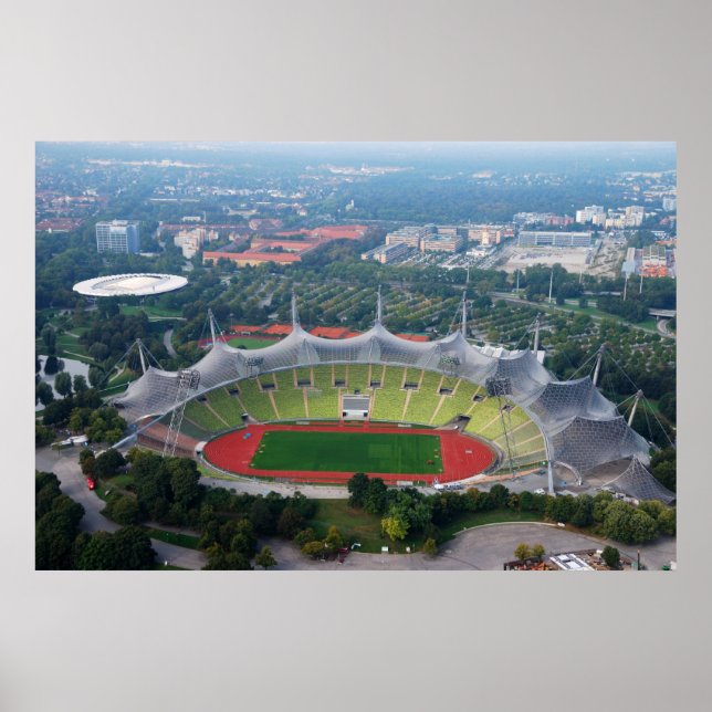 Olympiapark, München Print Poster (Framsidan)