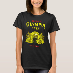 Olympias Beer Prated Retro Essential För manar Wom T Shirt