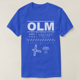 Olympias regionala flygplats OLM T-Shirt