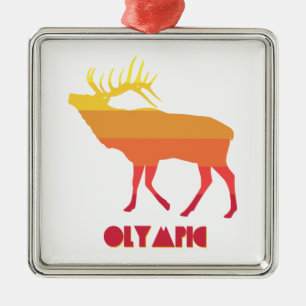 Olympic Elk Julgransprydnad Metall