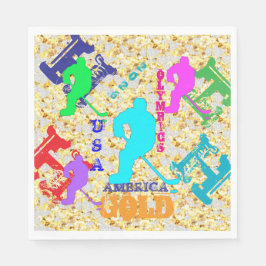 OLYMPIC HOCKEY PAPPERSSERVETT