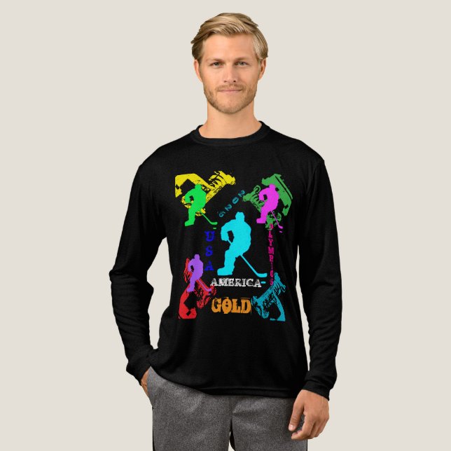 OLYMPIC HOCKEY T SHIRT (Hel framsida)