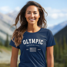 Olympic Naional Park Photo Forest Landscape T Shirt