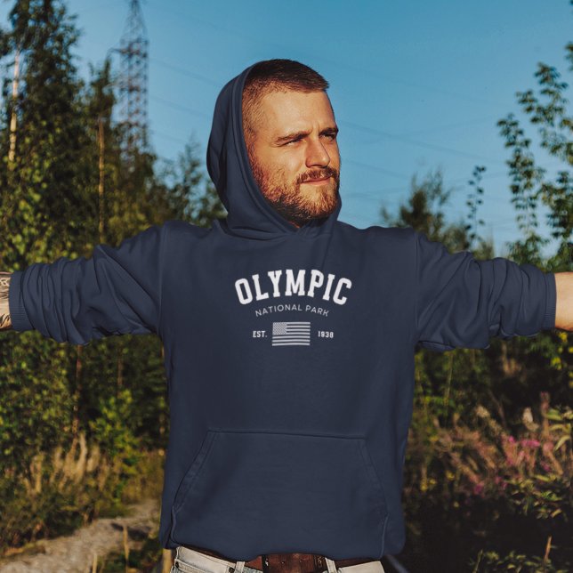 Olympic Naional Park Photo Lake Landscape Hoodie (Skapare uppladdad)