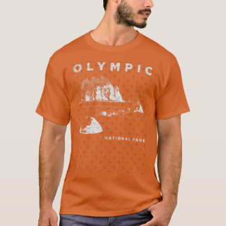 Olympic National Park Drawing Illustration friends T Shirt