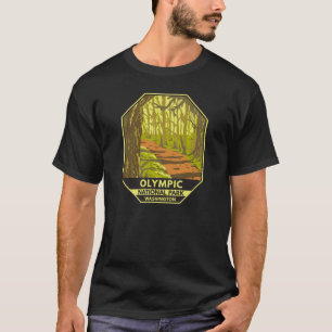 Olympic National Park Hoh Rainforest Washington T Shirt