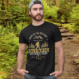 Olympic National Park Home of the Big Foot T Shirt