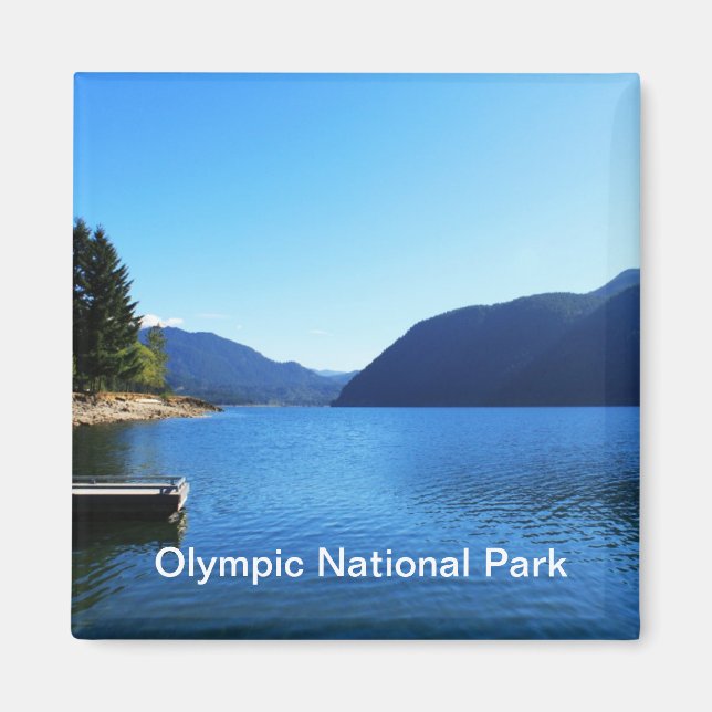 Olympic National Park, Seattle, USA Magnet (Framsidan)