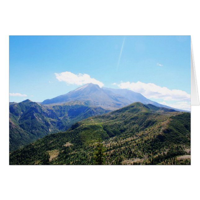 Olympic National Park, Seattle, USA, vackert Hälsningskort (Framsidan Horizontal)