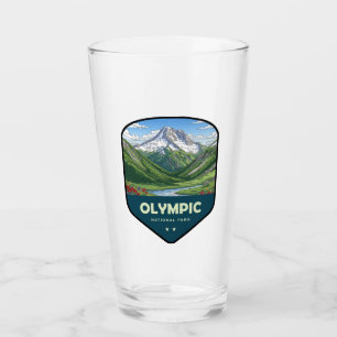 Olympic National Park-sköld Glaskopp