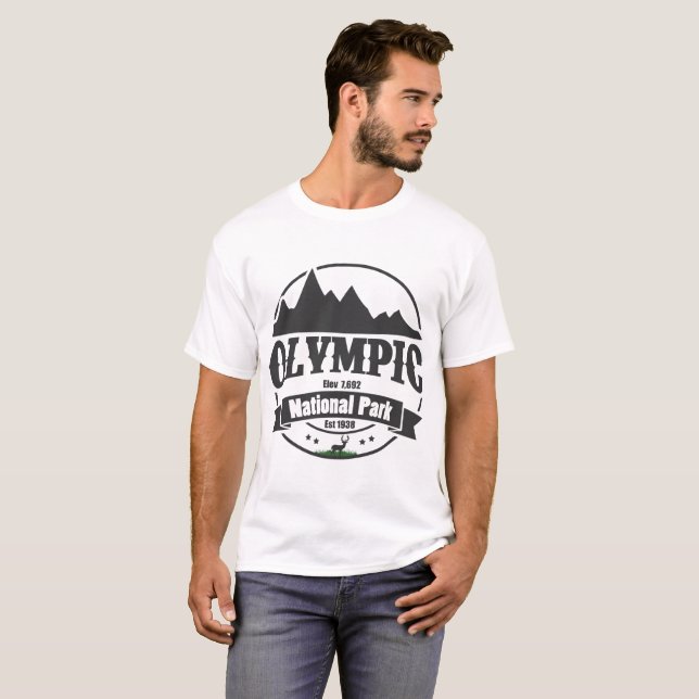 OLYMPIC NATIONAL PARK T-SHIRT (Hel framsida)